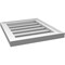 Ekena Millwork Vertical Surface Mount PVC Gable Vent: Functional, w/ 2"W x 1-1/2"P Brickmould Frame, 16"W x 18"H GVPVE16X1802SF - alternate 5